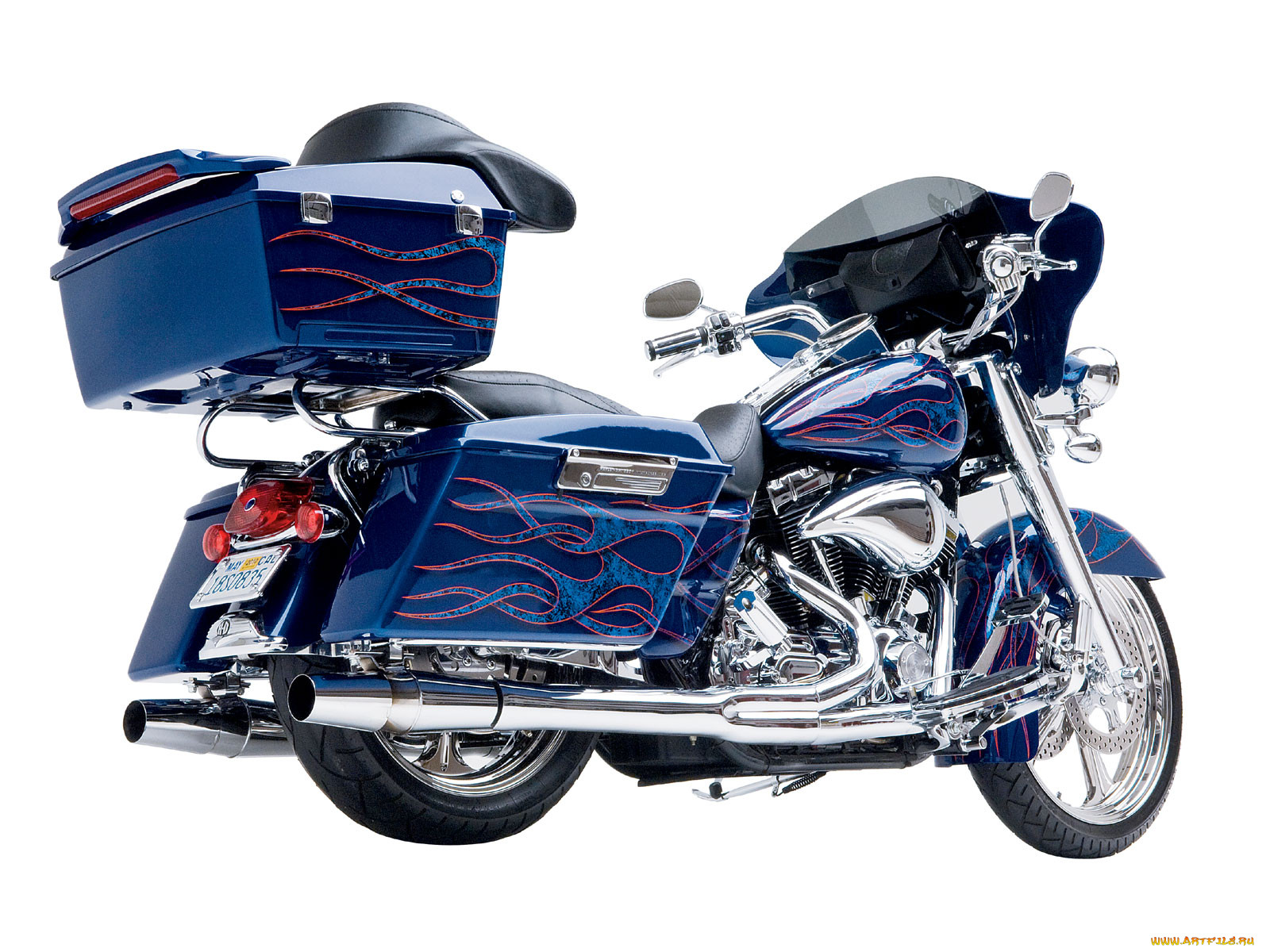 2005, harley, davidson, road, king, classic, , customs